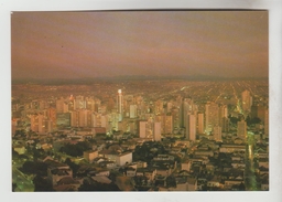 3 CPM CURITIBA (Brésil) - Vue Nocturne De La Ville, Passeio Publico, Faculté De Mèdecine Du Parana - Curitiba