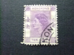 HONG KONG 1954 - 60 ELIZABETH II Yvert 177 º FU - Usati