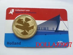 Collectors Coin - Coincard -THE NETHERLANDS – Panorama  - Pays-Bas - Elongated Coins