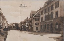 FLAWIL → Bahnhofstrasse Mit Post & Gemeindehaus Anno 1924 - Flawil