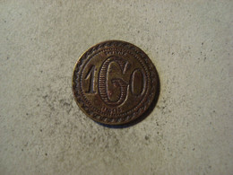 JETON 10 CENTIMES A CONSOMMER / CARTAUX ET DEPOSE INVERSE - Monetary / Of Necessity