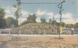 Iowa Davenport Monkey Island Fejevary Park - Davenport