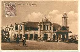 GHana ACCRA GOLD COAST -   THE POST OFFICE  , Timbre Neuf, (  Trous Punaises ) - Ghana - Gold Coast
