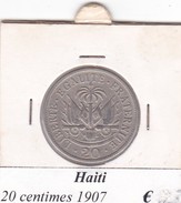 HAITI   20 CENTIMES  ANNO 1907  COME DA FOTO - Haïti