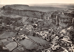 12-ROQUEFORT- VUE PANORAMIQUE , LE BOURG ET LES ROCHERS - Roquefort