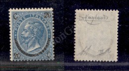 1862 - 20 Cent Su 15 (24 - Secondo Tipo) Nuovo Con Gomma Integra - Diena + Cert. Raybaudi (12.000) - Autres & Non Classés