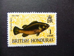 HONDURAS BRITANNIQUE 1968 LES POISSONS Yvert 217 MNH - Honduras Britannico (...-1970)