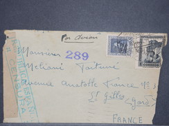 Espagne -  Enveloppe Pour La France Par Avion En 1938 Avec Censure - L 8442 - Republikeinse Censuur