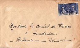 LGB 154 - SIERRA LEONE N° 157 Sur Lettre Pour Amsterdam - Sierra Leone (...-1960)