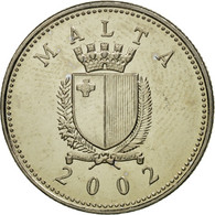 Monnaie, Malte, 2 Cents, 2002, FDC, Copper-nickel, KM:94 - Malta