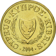 Monnaie, Chypre, Cent, 2004, FDC, Nickel-brass, KM:53.3 - Chypre