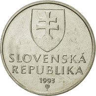 Monnaie, Slovaquie, 5 Koruna, 1993, FDC, Nickel Plated Steel, KM:14 - Slowakije