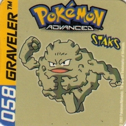 Magnets Magnet Pokemon 58 Graveler - Autres & Non Classés