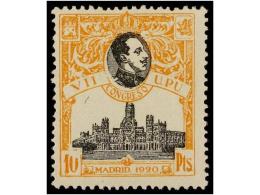 ** ESPAÑA. Ed.309Nt. 10 Pts. Naranja Y Negro A000,000 Y Variedad ´0´ De... - Other & Unclassified