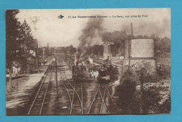 CPSM Chemin De Fer Trains La Gare Prise Du Pont LA SOUTERRAINE 23 - La Souterraine