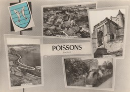POISSONS  LE MOULIN PLACE DE L EGLISE... CARTE MULTI-VUES - Poissons