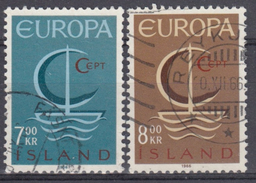 ISLANDIA 1966 Nº 359/60 USADO - Gebruikt