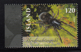 Iceland MNH 2009 Scott #1161 120k Gnaphosa Lapponum Insects - Ungebraucht