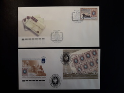 RUSSIA FDC 2007 YVER T7027 Bloc 297 MICHEL 1448 The 150th Anniversary Of The Release Of The First Russian Postage Stamps - FDC