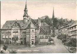 Blankenburg / Harz - Rathaus - Foto-Ansichtskarte - Blankenburg