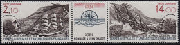 B0679 TAAF (French Antarctic Territories) 1986, SG 214-5 50th Death Anniv Of Jean Charcot,  USED - Oblitérés