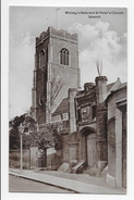 KI 793 - Ipswich - Wolsey's Gate And St Peter's Church. - Ipswich