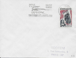 REUNION - 1965 - OBLITERATION MECANIQUE - ENVELOPPE De ST PAUL => PARIS - TRICENTENAIRE - Covers & Documents