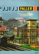 CATALOGUE FALLER 75-76- USINE BALLAST-AUTO TRAIN-GARE-JOUETS-STATION ESSENCE GARAGE-RACING-TARIFS FLEISCHMANN- NURMBERG - Ferrocarril & Tranvías