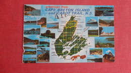 Canada > Nova Scotia > Cape Breton & Cabot Trail  Map & M/V   Ref-2606 - Cape Breton