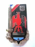 INSIGNE POLICE NATIONALE ESOP PROMOTION 48° PROMOTION 1791 / 1991 ETAT EXCELLENT A.B PARIS - Police & Gendarmerie