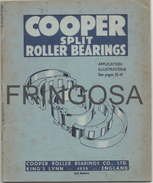 Price List: Cooper Split Roller Bearings. - 1900-1949