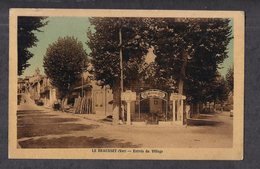 CPA 83 - LE BEAUSSET - Entrée Du Village - TB PLAN Patte D'oie 2 Rues Avec Terrasse RESTAURANT Au Milieu - Le Beausset