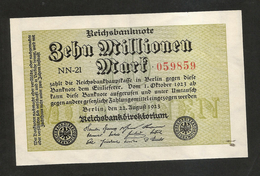 DEUTSCHLAND - Weimarer Republik - 10000000 Mark (Berlin 1923) - 10 Millionen Mark