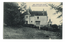 CPA 73 RUFFIEUX CHATEAU DE CHESSINE - Ruffieux