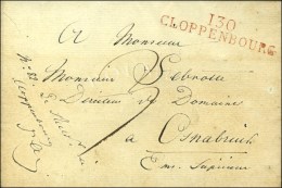 130 / CLOPPENBOURG Rouge. 1813. - SUP. - R. - 1792-1815: Départements Conquis