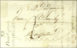 33 / Frontignan / MONTPELLIER Sur Lettre Avec Texte Daté 1829. - TB / SUP. - Andere & Zonder Classificatie