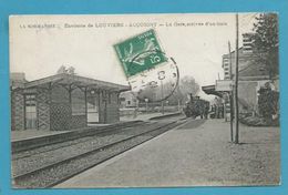 CPA -  Chemin De Fer Train En Gare De ACQUIGNY Environs De LOUVIERS 27 - Louviers