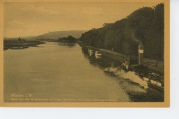 ALLEMAGNE - MINDEN - Blick Von Der Weserbrücke - Minden