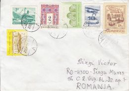 61857- MOTIFS, BUSS, MOHACS FORTRESS, CASTLE, PLANE, STAMPS ON COVER, 2001, HUNGARY - Lettres & Documents