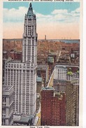 New York Woolworth Building 1925 - Broadway