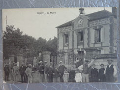 89 SOUCY LA MAIRIE AU DOS TAMPON 33EME  REGIMENT D'INFANTERIE  13 COMPAGNIE DE DEPOT - Soucy