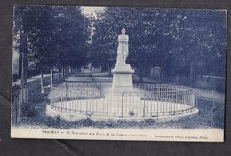 CPA 84 - LAPALUD - Le Monument Aux Morts De La Guerre ( 1914-1918 ) TB PLAN Mérignargues Frères Sculpteurs Nîmes - Lapalud