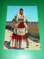 Cartolina Costumi Sardi - Costume Di Selargius ( Cagliari ) 1972 - Cagliari