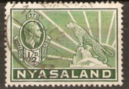 Nyasaland 1934 SG 114 1/2d Fine Used - Nyasaland (1907-1953)