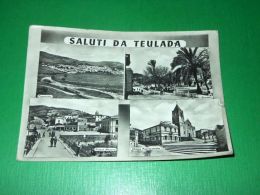 Cartolina Saluti Da Teulada - Vedute Diverse 1960 Ca - Cagliari