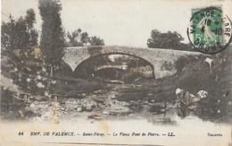 Environs De Valence - St Saint Péray (Ardèche) - Le Vieux Pont De Pierre - Carte LL N° 84 - Saint Péray