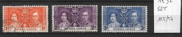 SIERRA LEONE        -      1937 Coronation Of Queen Elizabeth        USED - Sierra Leone (...-1960)