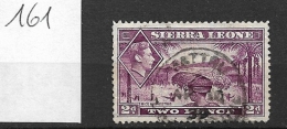 SIERRA LEONE        -   1938 King George VI - Rice Harvest     USED - Sierra Leone (...-1960)