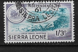 SIERRA LEONE    1961 Independence USED - Sierra Leone (...-1960)