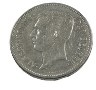 5 Francs - Belgique - 1932 - Ni.  - TB+ - - 5 Francs & 1 Belga